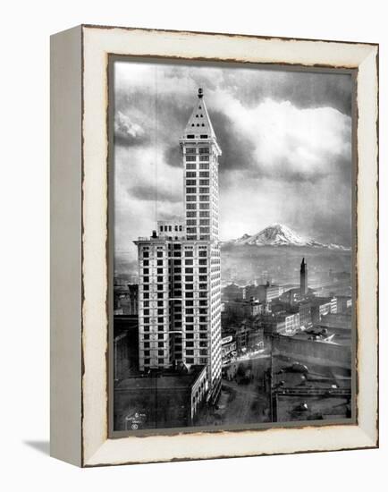 Seattle, WA-Asahel Curtis-Framed Premier Image Canvas