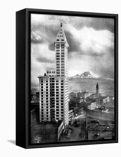 Seattle, WA-Asahel Curtis-Framed Premier Image Canvas