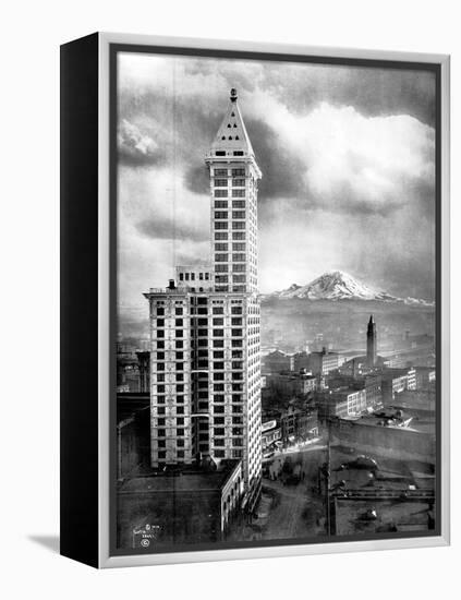 Seattle, WA-Asahel Curtis-Framed Premier Image Canvas