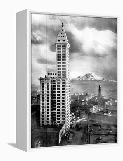 Seattle, WA-Asahel Curtis-Framed Premier Image Canvas