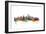 Seattle Washington Skyline-Michael Tompsett-Framed Art Print