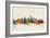 Seattle Washington Skyline-Michael Tompsett-Framed Art Print