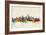 Seattle Washington Skyline-Michael Tompsett-Framed Art Print