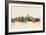 Seattle Washington Skyline-Michael Tompsett-Framed Art Print