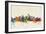 Seattle Washington Skyline-Michael Tompsett-Framed Art Print