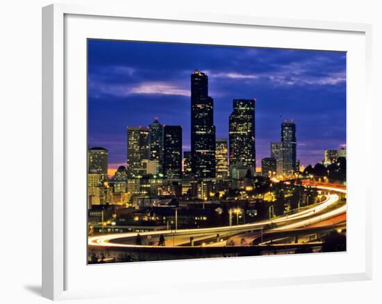 Seattle, Washington, USA-Chuck Haney-Framed Photographic Print