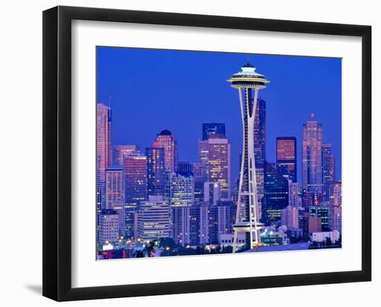 Seattle, Washington, USA-Chuck Haney-Framed Photographic Print