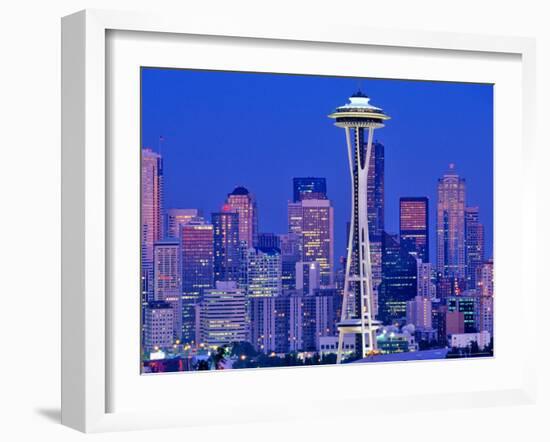 Seattle, Washington, USA-Chuck Haney-Framed Photographic Print