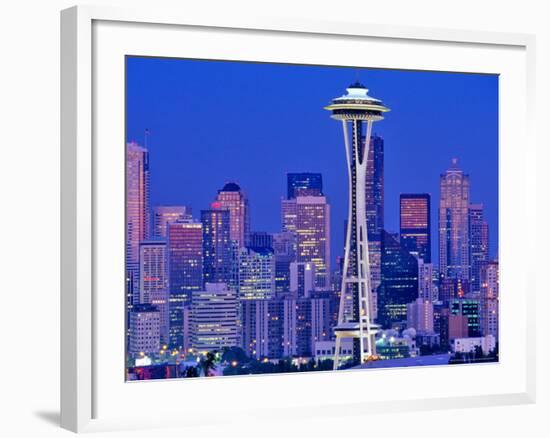 Seattle, Washington, USA-Chuck Haney-Framed Photographic Print