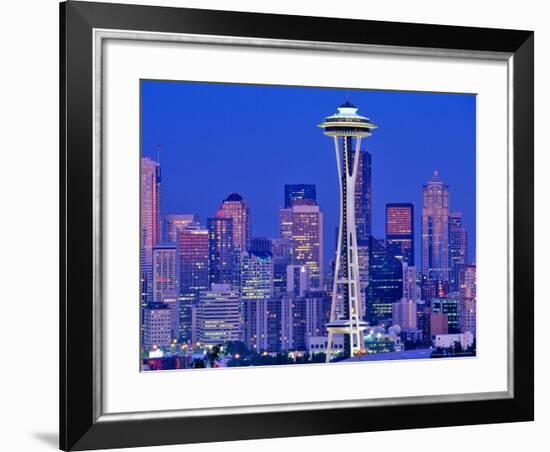 Seattle, Washington, USA-Chuck Haney-Framed Photographic Print