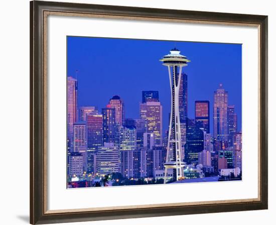 Seattle, Washington, USA-Chuck Haney-Framed Photographic Print