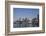 Seattle Waterfront with the Great Wheel on Pier 57, Seattle, Washington, USA-Charles Sleicher-Framed Photographic Print