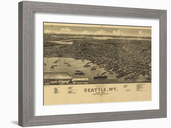 Seattle-null-Framed Giclee Print