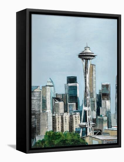 Seattle-David Dauncey-Framed Premier Image Canvas