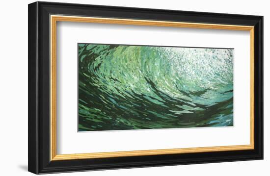 Seaweed on a Wave-Margaret Juul-Framed Art Print