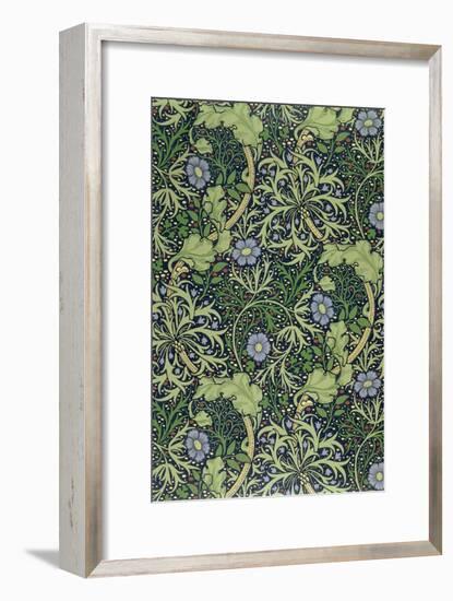 Seaweed Wallpaper Design, printed by John Henry Dearle-William Morris-Framed Giclee Print