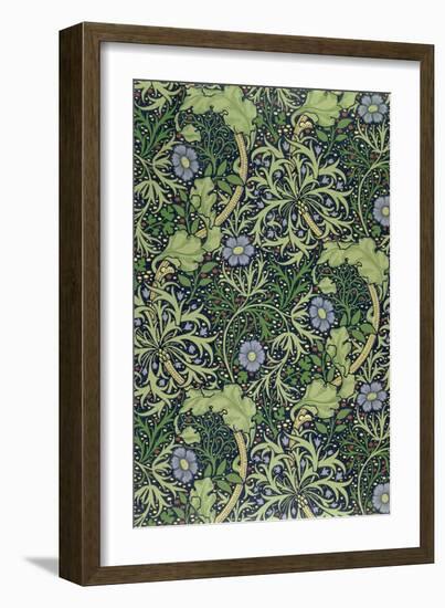 Seaweed Wallpaper Design, printed by John Henry Dearle-William Morris-Framed Giclee Print