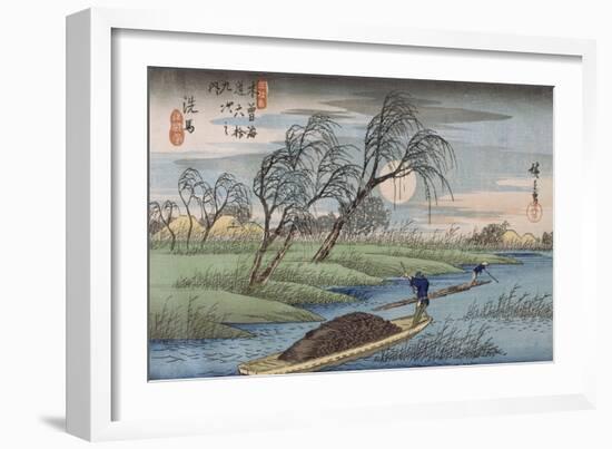 Seba-Ando Hiroshige-Framed Giclee Print