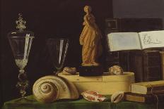 Still Life with a Basket of Glasses, 1644-Sebastian Stoskopff-Giclee Print