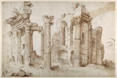 Roman Ruins, 1601-Sebastian Vrancx-Giclee Print