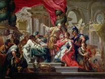 Alexander the Great in the Temple of Jerusalem-Sebastiano Conca-Giclee Print