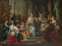 The Idolatry of King Solomon-Sebastiano Conca-Framed Premier Image Canvas