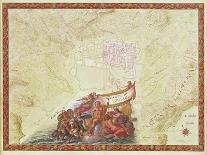 Louis XIV Atlas, Map and Plan of Marseille, 1683-88-Sebastien Le Prestre de Vauban-Premier Image Canvas