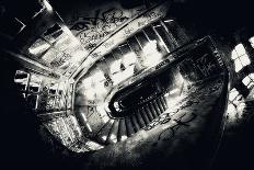 Sanat stairs-Sebastien Lory-Photographic Print