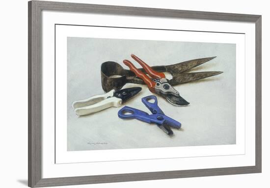 Secateurs and Shears-Henry Koehler-Framed Premium Giclee Print