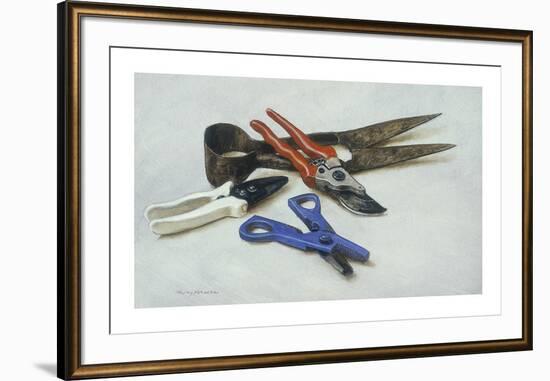 Secateurs and Shears-Henry Koehler-Framed Premium Giclee Print