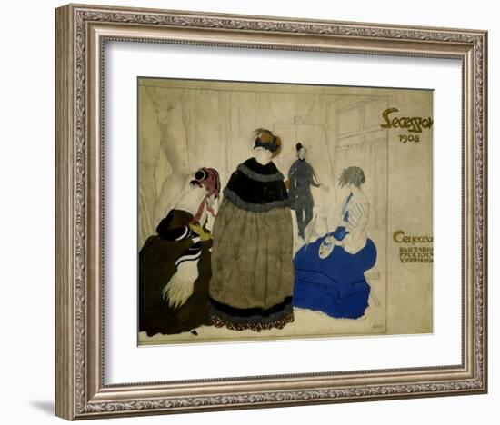 Secession, 1908-Leon Bakst-Framed Art Print