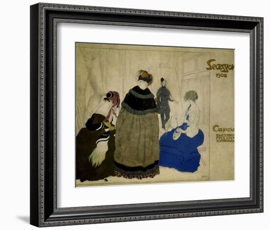 Secession, 1908-Leon Bakst-Framed Art Print