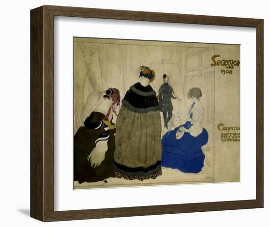 Secession, 1908-Leon Bakst-Framed Art Print