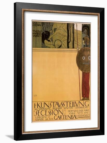 Secession, c.1898-Gustav Klimt-Framed Giclee Print