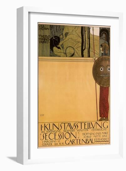 Secession, c.1898-Gustav Klimt-Framed Giclee Print