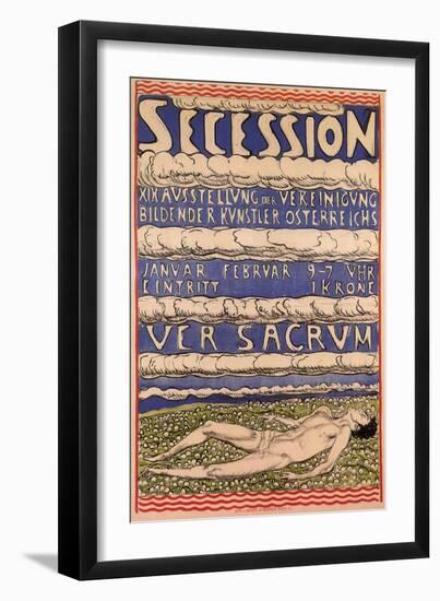 Secession, c.1904-Ferdinand Hodler-Framed Giclee Print