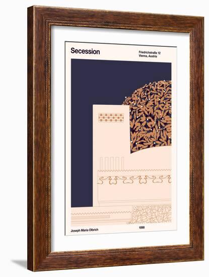 Secession Cream-Florent Bodart-Framed Giclee Print