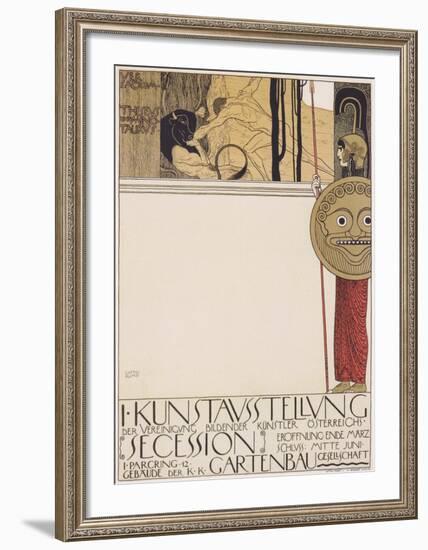 Secession I, 1868-Gustav Klimt-Framed Art Print