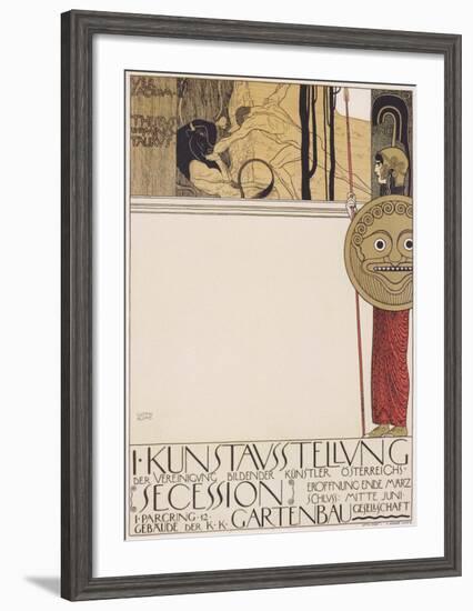 Secession I, 1868-Gustav Klimt-Framed Art Print