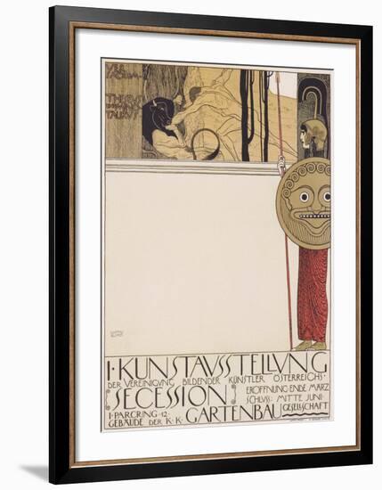 Secession I, 1868-Gustav Klimt-Framed Art Print