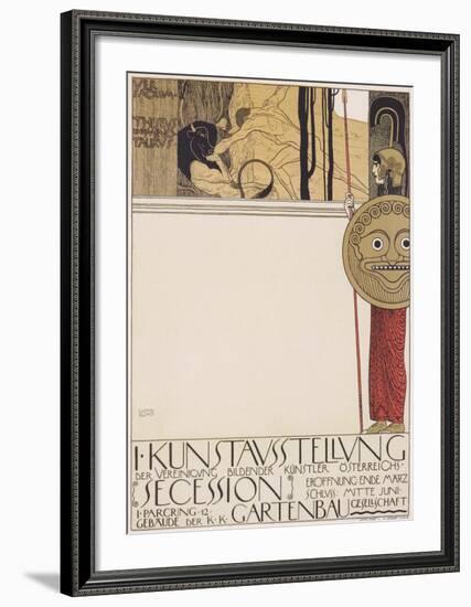 Secession I, 1868-Gustav Klimt-Framed Art Print