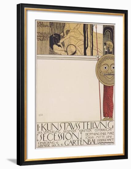 Secession I, 1868-Gustav Klimt-Framed Art Print