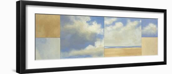 Secluded Beach-Rita Vindedzis-Framed Giclee Print