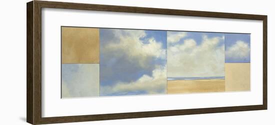 Secluded Beach-Rita Vindedzis-Framed Giclee Print