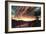 Secluded Landscape in the Sunset-Frederic Edwin Church-Framed Art Print