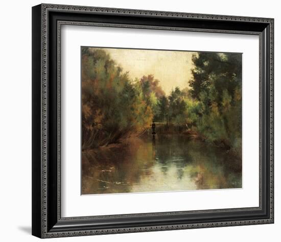 Secluded Pond-Gustav Klimt-Framed Giclee Print