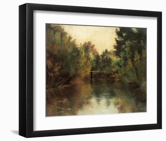 Secluded Pond-Gustav Klimt-Framed Giclee Print