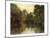 Secluded Pond-Gustav Klimt-Mounted Giclee Print