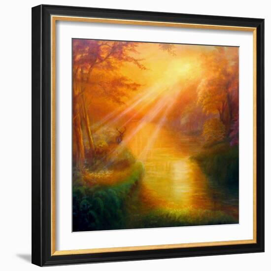 Second Awakening, 2023, (Oil on Canvas)-Lee Campbell-Framed Giclee Print