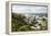 Second Beach at High Tide with Boulders Visible, Boulders Beach National Park, Simonstown-Kimberly Walker-Framed Premier Image Canvas